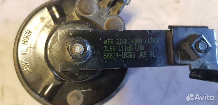 Hyundai Solaris 2010-2017 Сигнал звуковой