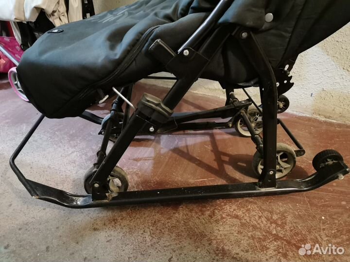Санки коляска ника
