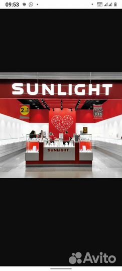 Бонусы Sunlight