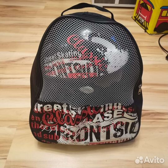 Роликовые коньки детские раздвижные с защитой