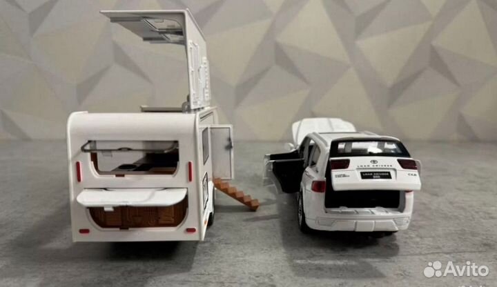 Модель автомобиля Toyota land Cruiser 300 +Автодом