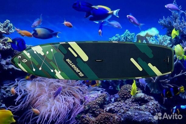 SUP board gladiator fishing 12,6 Тюмень