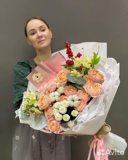 Цветы для девушка, подарок доставка