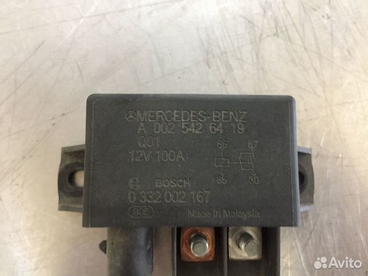 Реле аккумулятора mercedes cls w219 m272