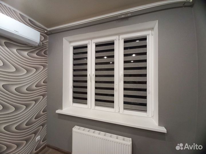 Рулонные шторы / Замер и установка