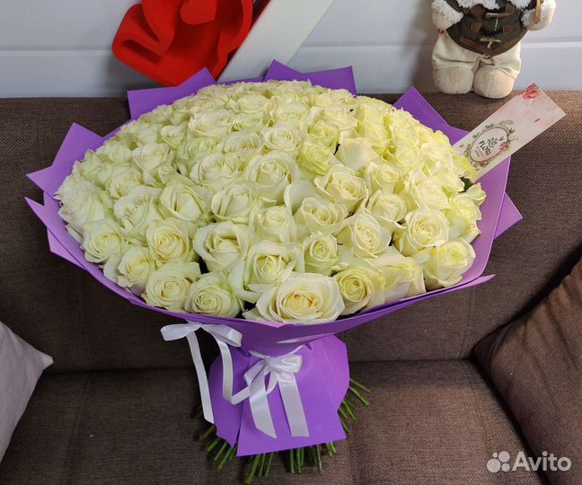 Розы доставка цветов букеты 25,51,101 цветы