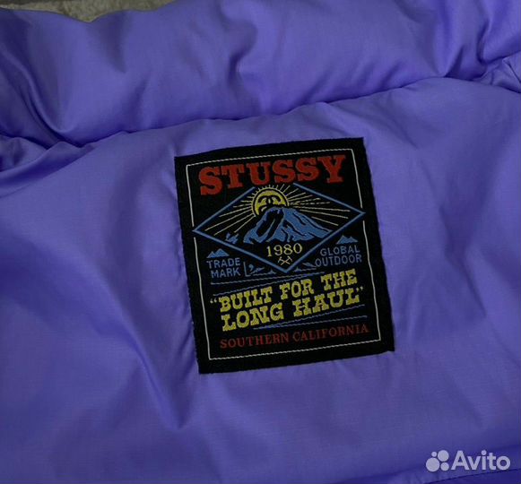 Пуховик stussy vintage