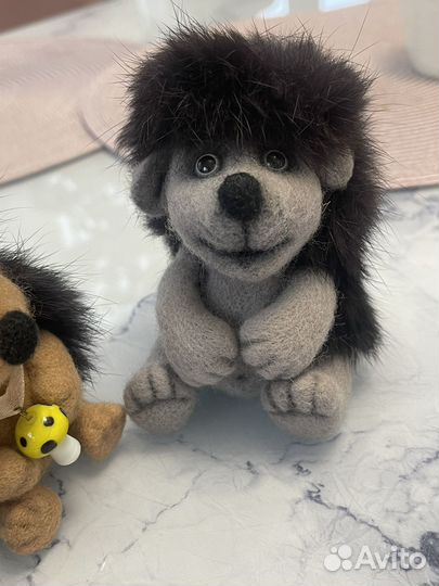 Валяные игрушки из шерсти