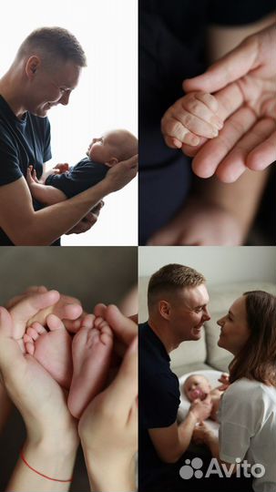Семейный фотограф / Newborn в стиле lifestyle