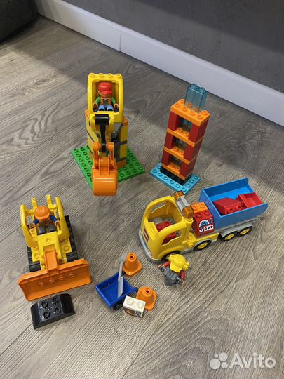 Конструктор lego duplo 10813 Большая стройплощадка