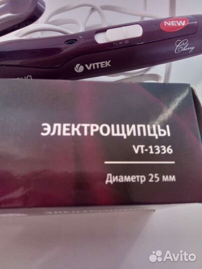 Электрощипцы для волос vitek VT-1336 плойка