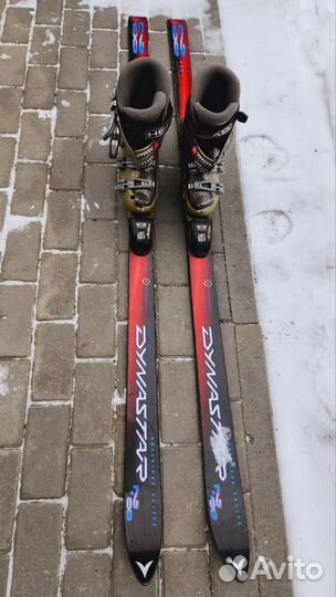 Горные лыжи 170 и ботинки размер 38/40