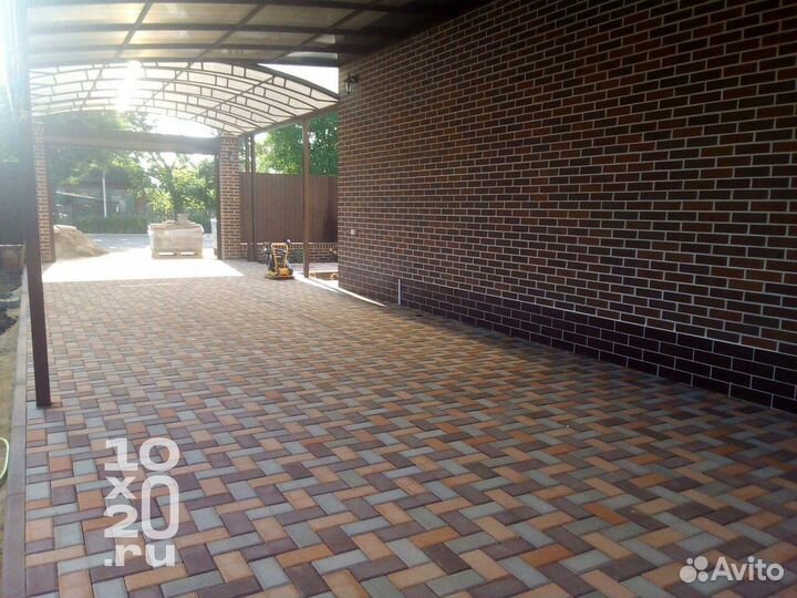 Тротуарная плитка, бордюры