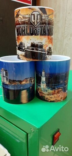 Кружки с надписями и фотографией