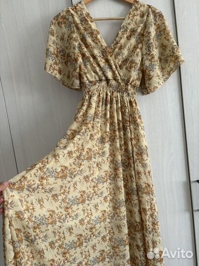 Платье летнее женское шифоновое 42 44