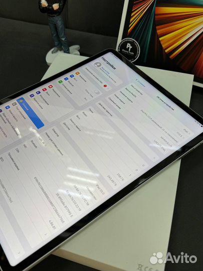 iPad Pro 5gen 12.9 m1 256gb sim silver