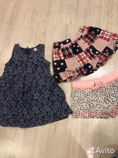 Одежда для девочки 80 86 92 пакетом