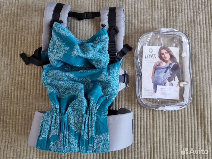 Эргорюкзак diva milano переноска кенгуру для детей