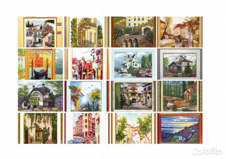 Огромный выбор красивых схем для вышивания крестом