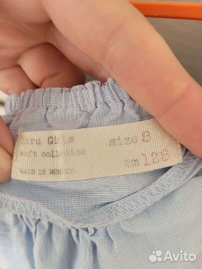 Майка zara для девочки 128