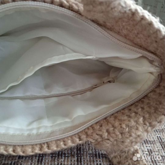 Cумка ручной работы из джута