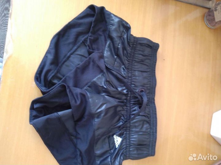 Шорты для девочек, рост 116,Adidas, черный цвет