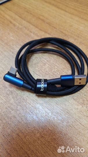 Кабель USB type c (угловой)