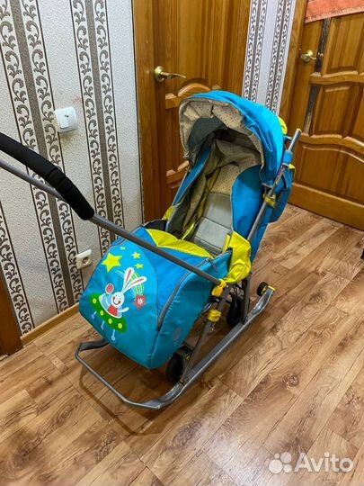 Санки коляска ника 7