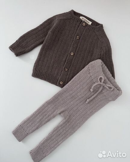 Костюм для новорожденного ручной работы