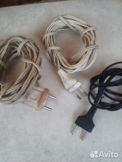 Эл.провода с выкл. и вилками евро и классика