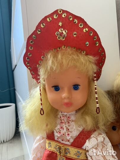 Кукла СССР большая Нина шагающая