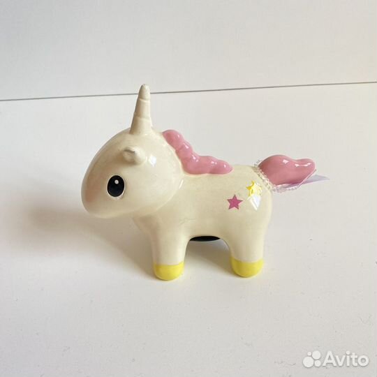 Копилка единорог фламинго