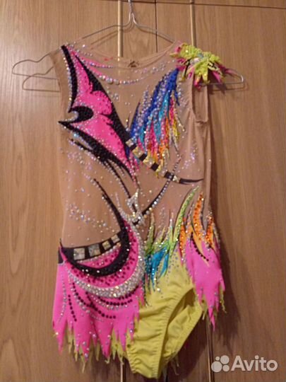 Купальник для художественной гимнастики р. 140-152