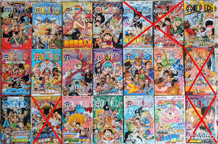 Манга на Японском 601 One Piece