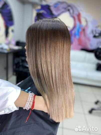 Сложное окрашивание волос