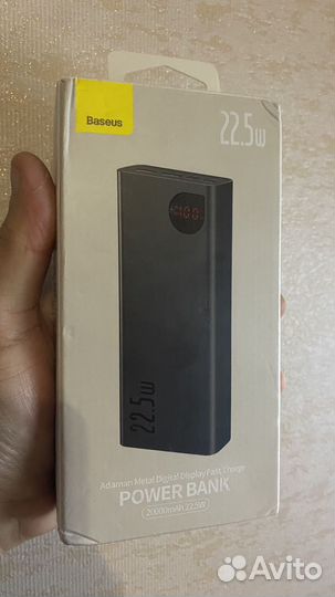 Powerbank baseus 20000mah 22вт