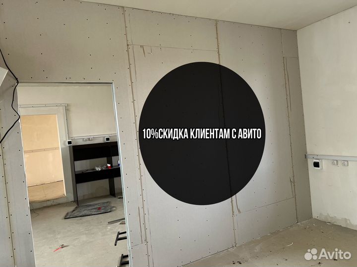 Гипсокартонные работы