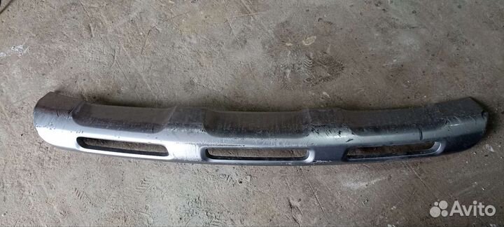 Kia rio x line накладка переднего бампера