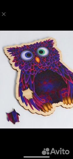 Деревянные пазлы новые