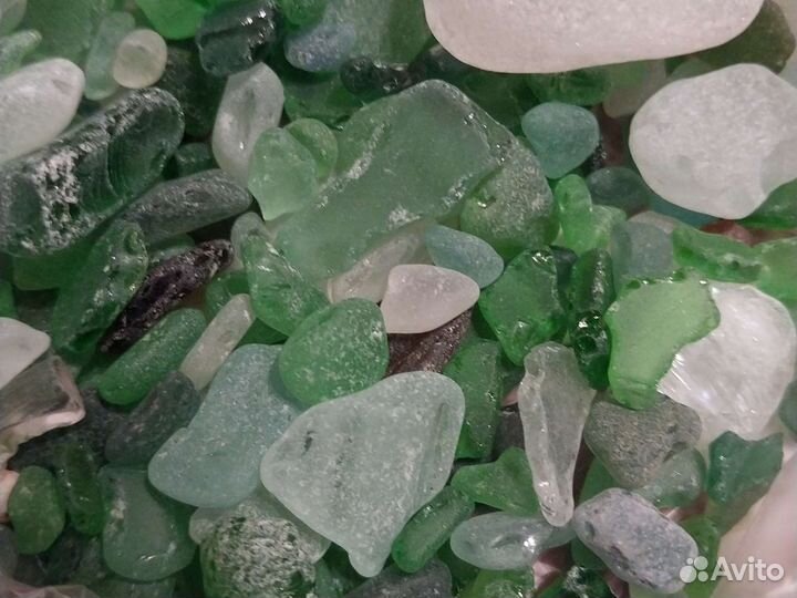 Наполнитель для аквариума камни, ракушки, стекло