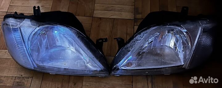 Фары на renault logan