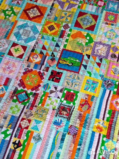 Детское лоскутное одеяло