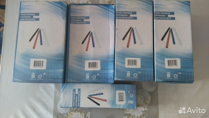 Пластиковые пружины для переплета