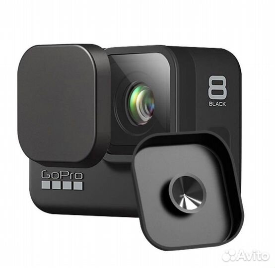 Силиконовая крышка на объектив gopro 8