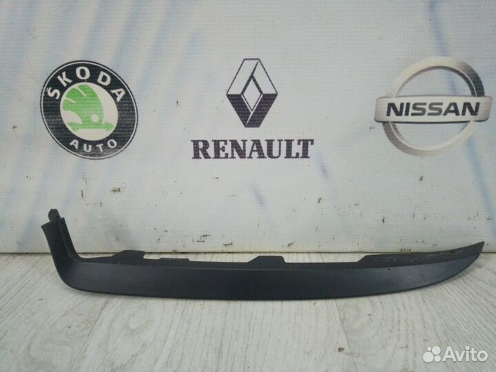 Планка вставка под фару Ресничка фары renault loga