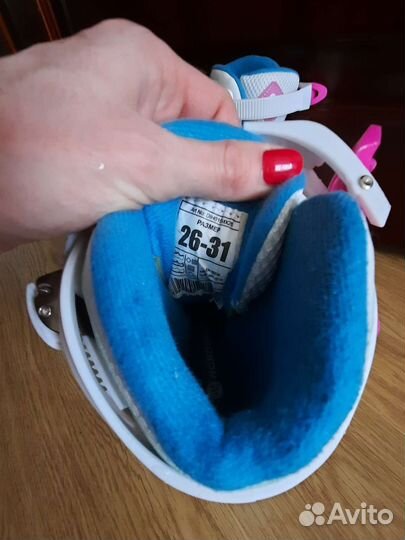 Коньки детские раздвижные р.26-31