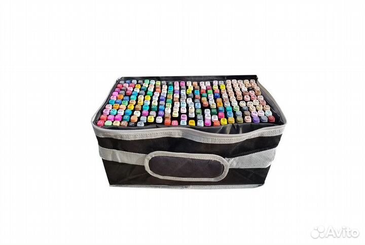 Набор маркеров для скетчинга в сумке 204 цвета