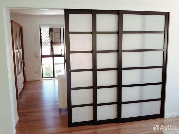 Стеклянные перегородки