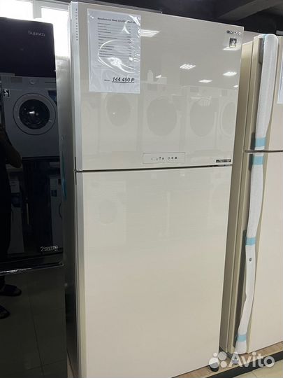 Холодильник Sharp SJ-XG55pmbe No Frost, бежевый