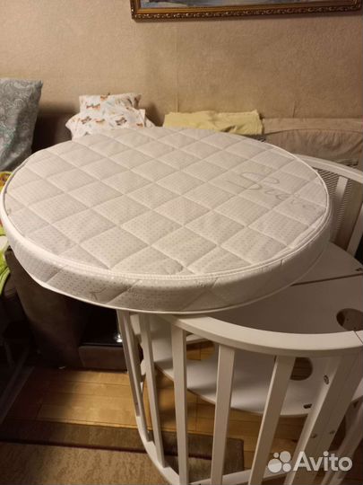 Матрас детский круглый